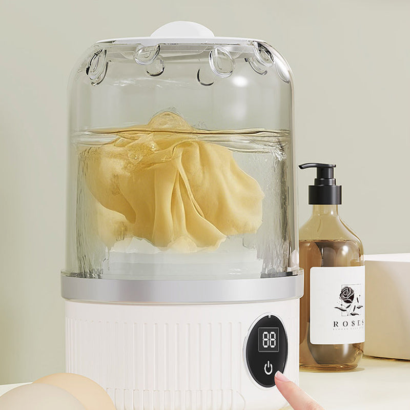 WashyGo Pro – Mini-machine à laver portable sans fil pour un usage partout !