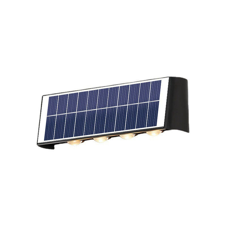 Lumiora Moderne Applique Solaire-LED pour Extérieur | Design Rectangulaire | IP56 Étanche | Différentes Tailles & Intensités Lumineuses