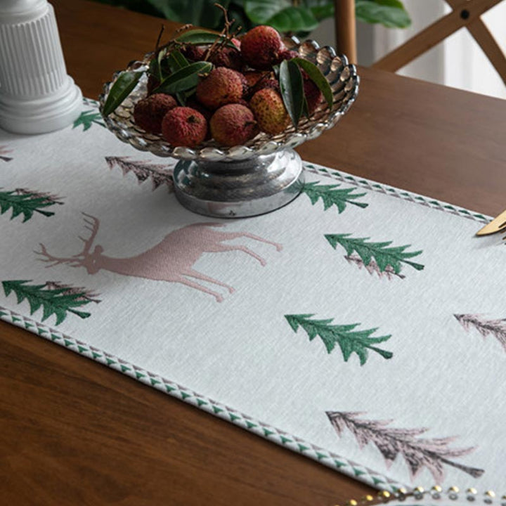 XmasTreeFest - Chemin de table de sapin de Noël avec