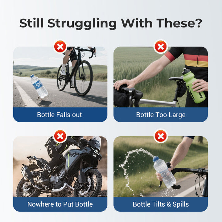 1+1 GRATUIT | FlexRide – Le porte-bouteille qui s'adapte à vous !