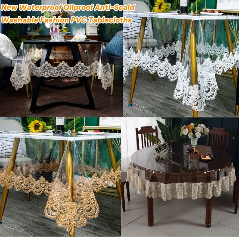 LuxeCover – Table Impeccable, Apparence Élégante Instantanée !