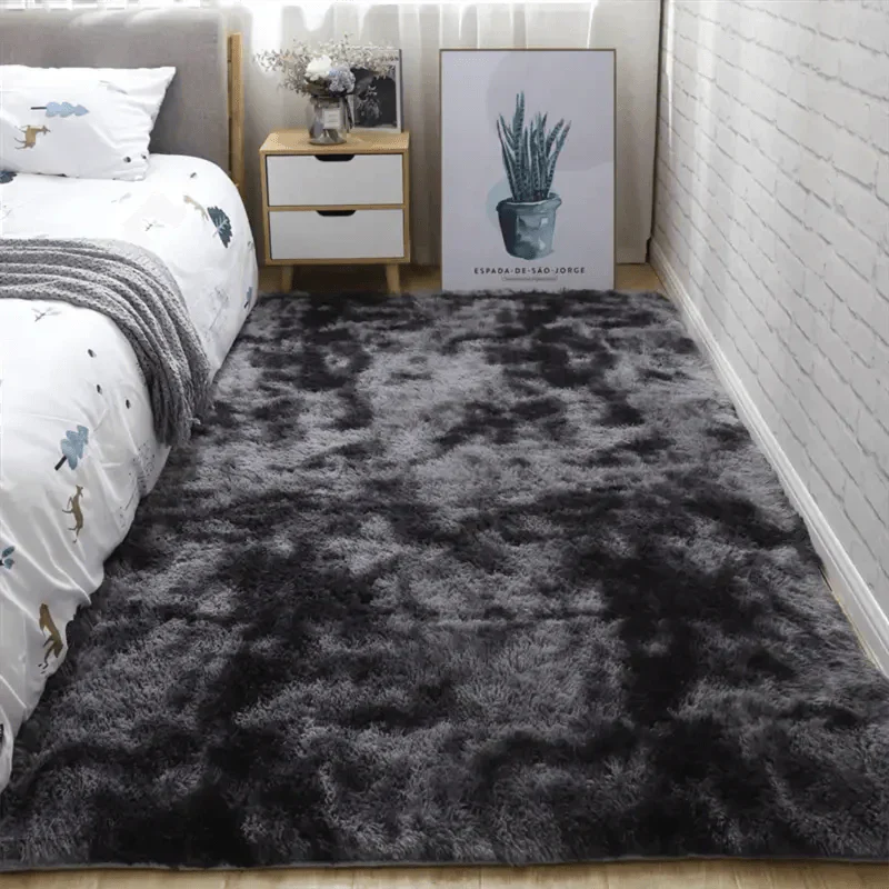 Tapis Doux | Design Tie-Dye | Antidérapant & Douillet | 80x120 cm