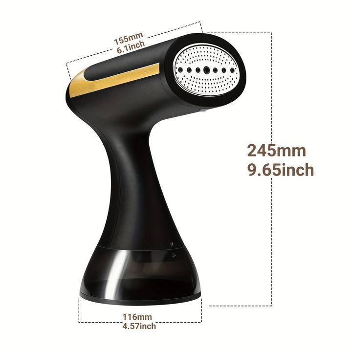 SteamaryGo Fer à repasser à vapeur de voyage 1500 W | Compact & Léger | Chauffage rapide | Pour tous les types de tissus