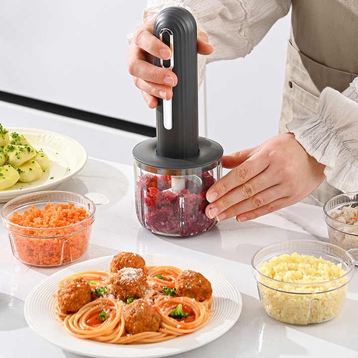 CheifChop – Préparez de la viande hachée fraîche et des sauces en quelques secondes