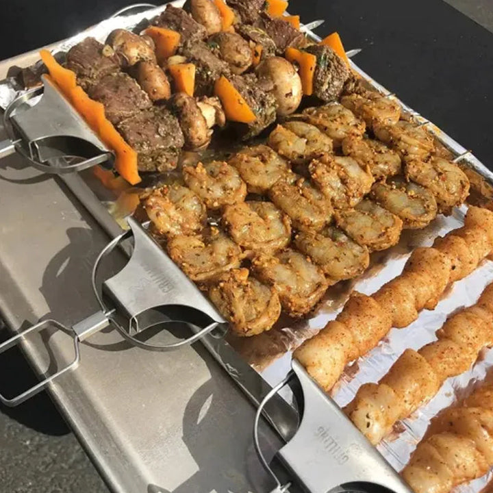 1+1 GRATUIT | GrillTwist™ – Des brochettes parfaitement grillées en quelques secondes