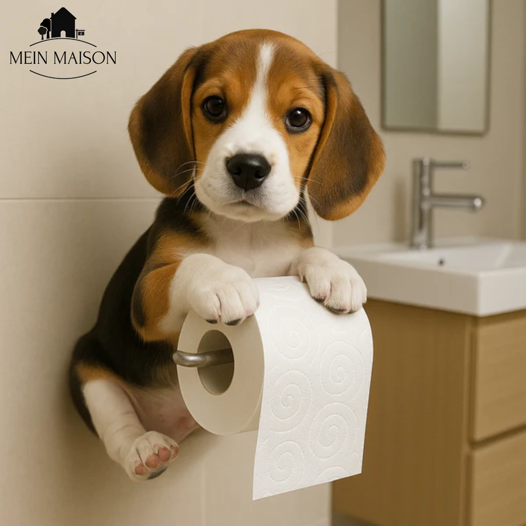 PawRoll – Le porte-papier toilette au charme animal!