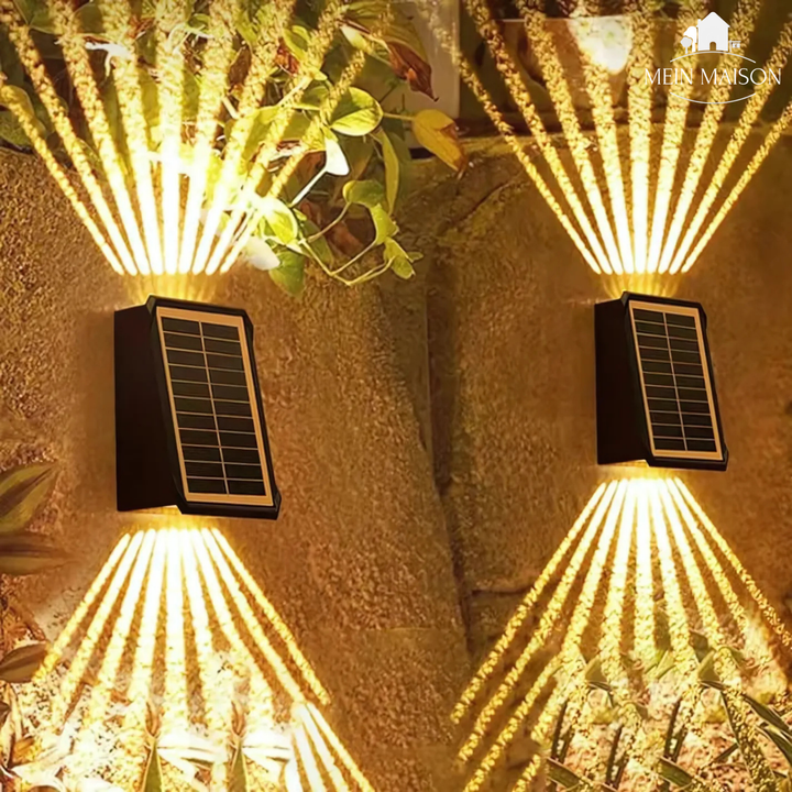 LumiWand Solaire – Jeu de lumière élégant sans frais d'électricité