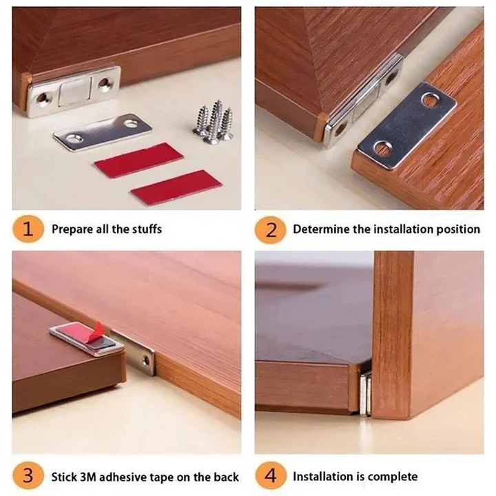 2+2 GRATUIT | LockMate - Ultra magnétique ferme-porte