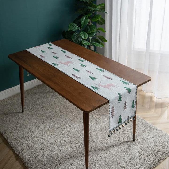 XmasTreeFest - Chemin de table de sapin de Noël avec
