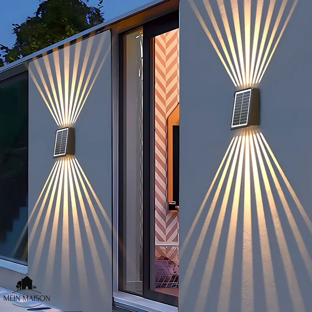 LumiWand Solaire – Jeu de lumière élégant sans frais d'électricité