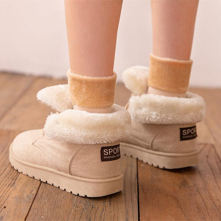 4+4 GRATUIT | CloudWarm - Chaussettes d'hiver en velours doux avec renfort