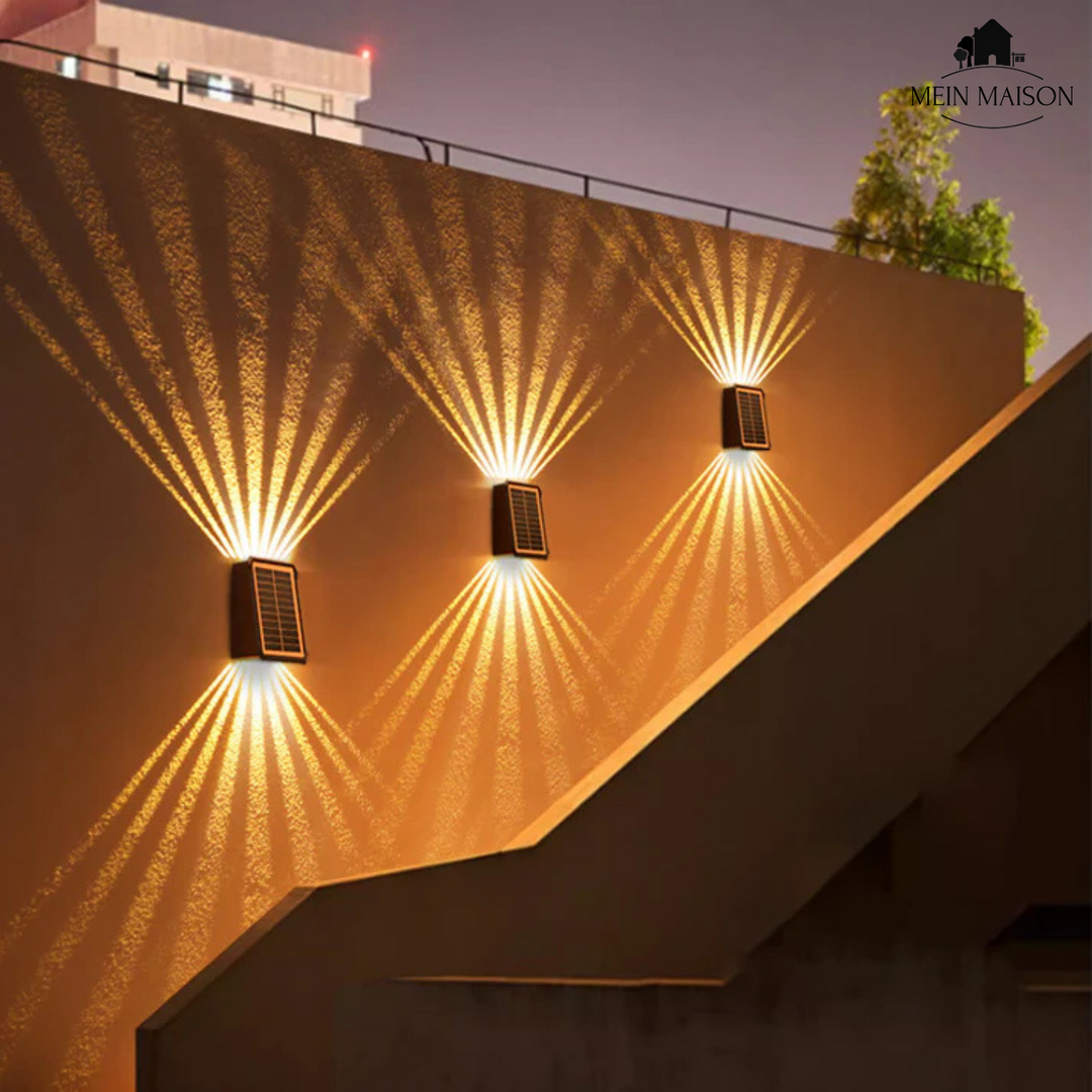 LumiWand Solaire – Jeu de lumière élégant sans frais d'électricité