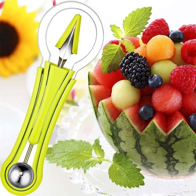 1+1 GRATUIT | JuicyCut - Outil de fruits 4 en 1
