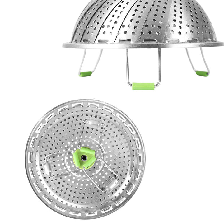 (1+1 gratuit) Kuchmi™ - Cuiseur vapeur pliable en acier en forme de fleur - Préparez vos repas en préservant tous les nutriments ! [Réduction valable jusqu'à 10h]