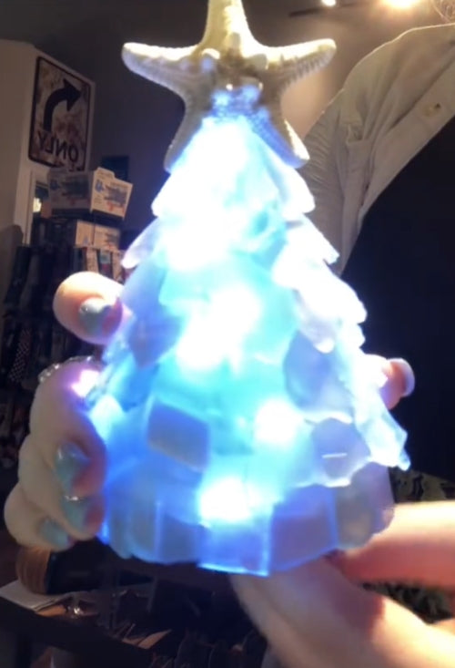 CoastGlow™ – Arbre décoratif en verre de mer