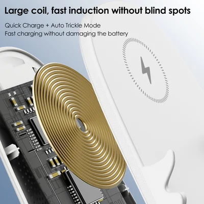 PowerCharge - Support de téléphone pour chaise avec fonction de chargement sans fil