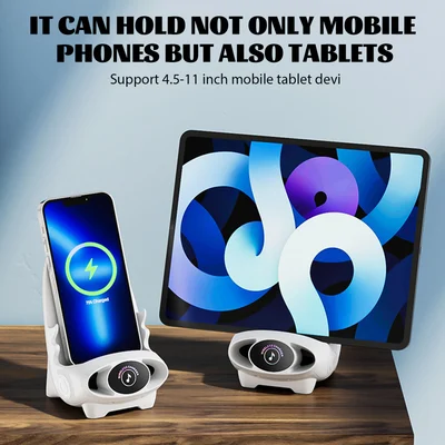 PowerCharge - Support de téléphone pour chaise avec fonction de chargement sans fil
