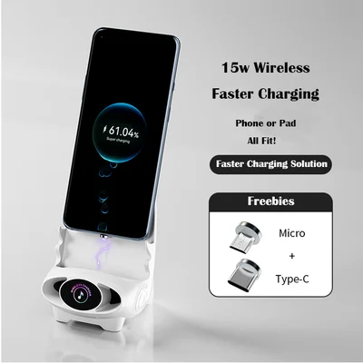 PowerCharge - Support de téléphone pour chaise avec fonction de chargement sans fil