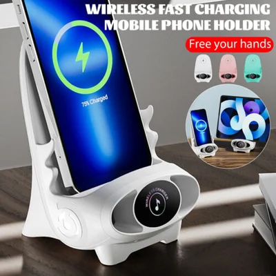 PowerCharge - Support de téléphone pour chaise avec fonction de chargement sans fil