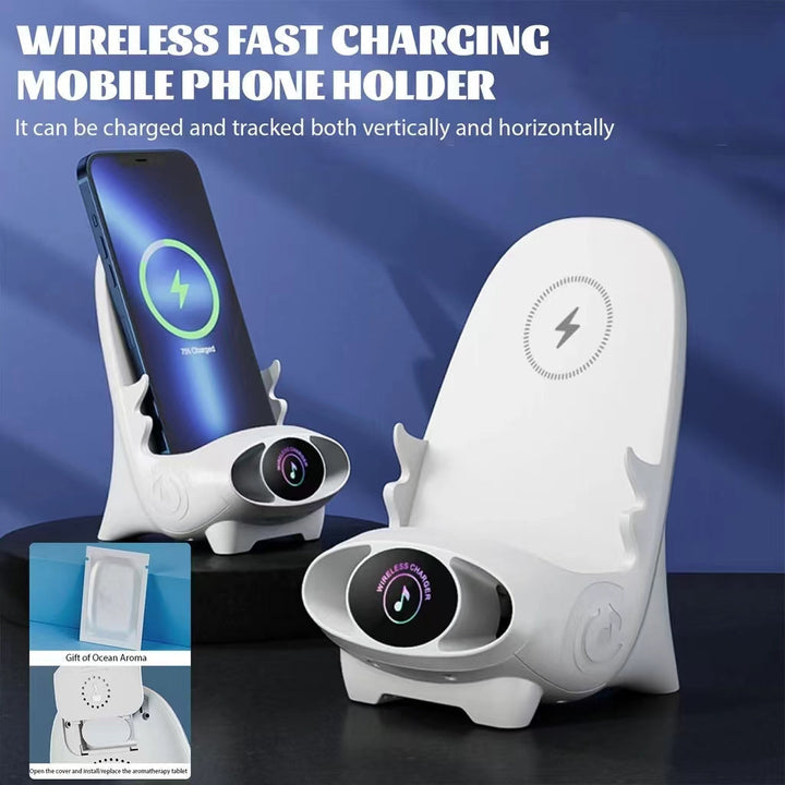 PowerCharge - Support de téléphone pour chaise avec fonction de chargement sans fil