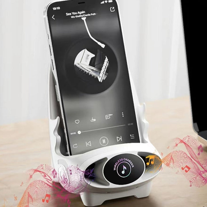 PowerCharge - Support de téléphone pour chaise avec fonction de chargement sans fil