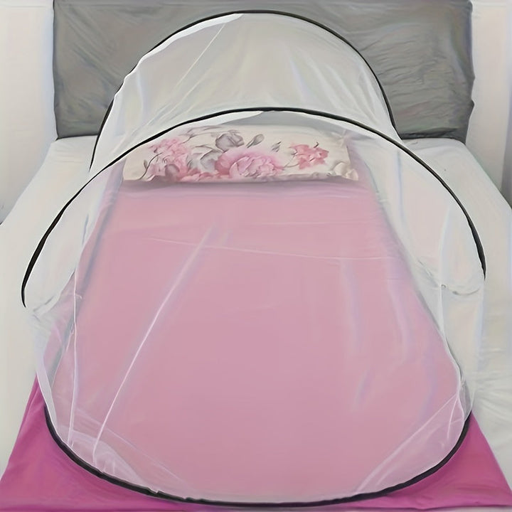 Moustiquaire InsectoGuard Solo | Ultra léger & Pliable | Avec fermeture éclair | 200×80×56 cm | Pour 1 personne