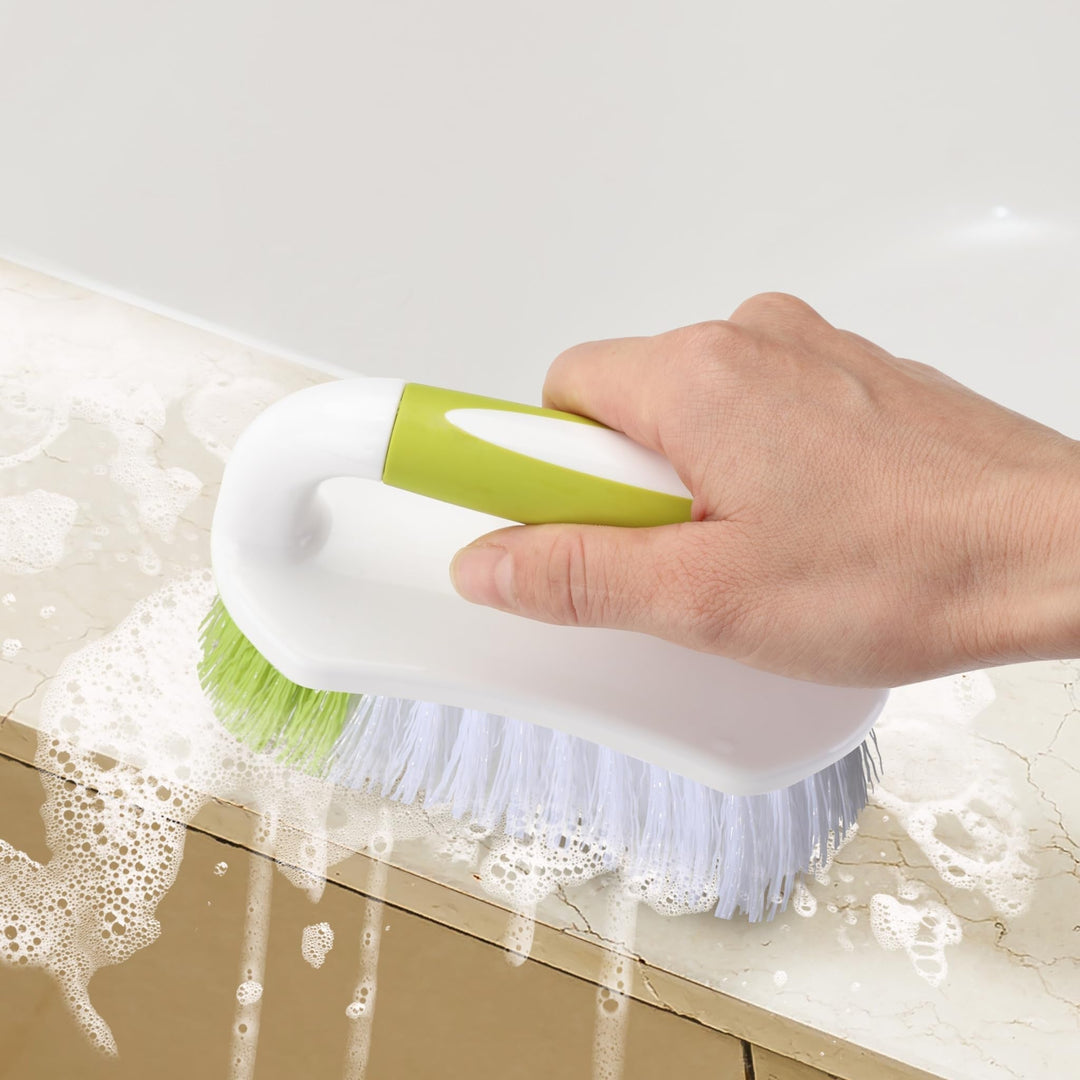 Brosse de nettoyage BRUSHLYTIK | Poils durs | Poignée ergonomique | Pour joints, carrelages et sols