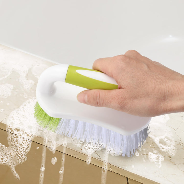 Brosse de nettoyage BRUSHLYTIK | Poils durs | Poignée ergonomique | Pour joints, carrelages et sols