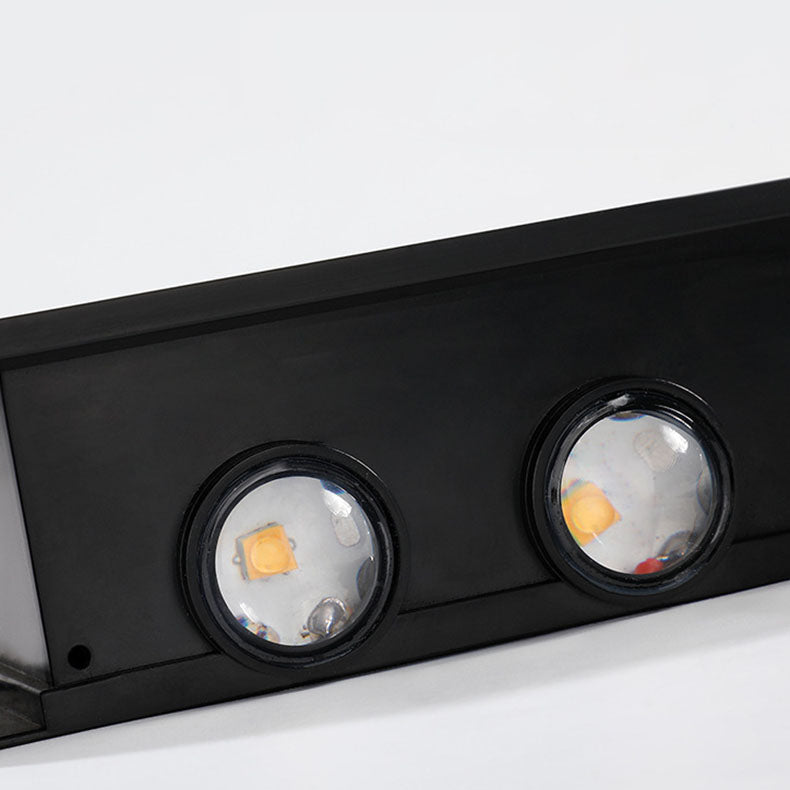 Lumiora Moderne Applique Solaire-LED pour Extérieur | Design Rectangulaire | IP56 Étanche | Différentes Tailles & Intensités Lumineuses