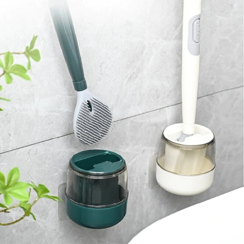 ScrubEase - Brosse de toilette flexible pour un nettoyage précis et facile