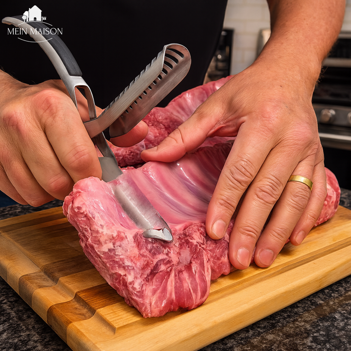 RibStrip Pro – Découpes propres. Plus de saveur. Aucun effort.