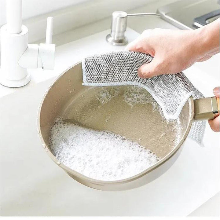 5+5 GRATUIT | FlexClean - Chiffons en fil métallique multi-usages pour taches tenaces