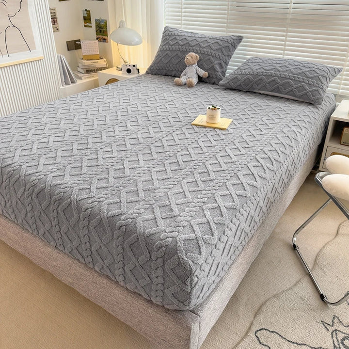LuxuraSheet™ - Nouveau drap en flanelle velours