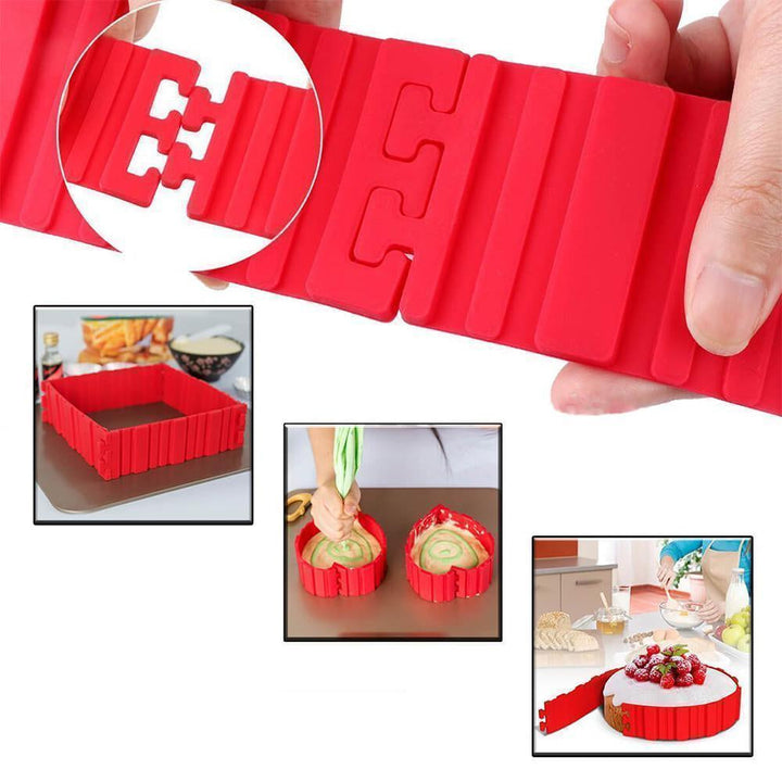 2+2 GRATUIT | BakeArt - Moule à Gâteau en Silicone DIY