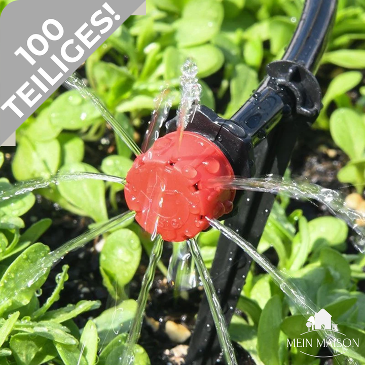 AquaDrip – Irrigation goutte à goutte simplifiée (ensemble de 100)