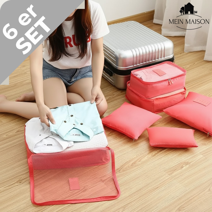 TravelOrganizer – Ouvrez la valise, sortez le chaos ! (set de 6)
