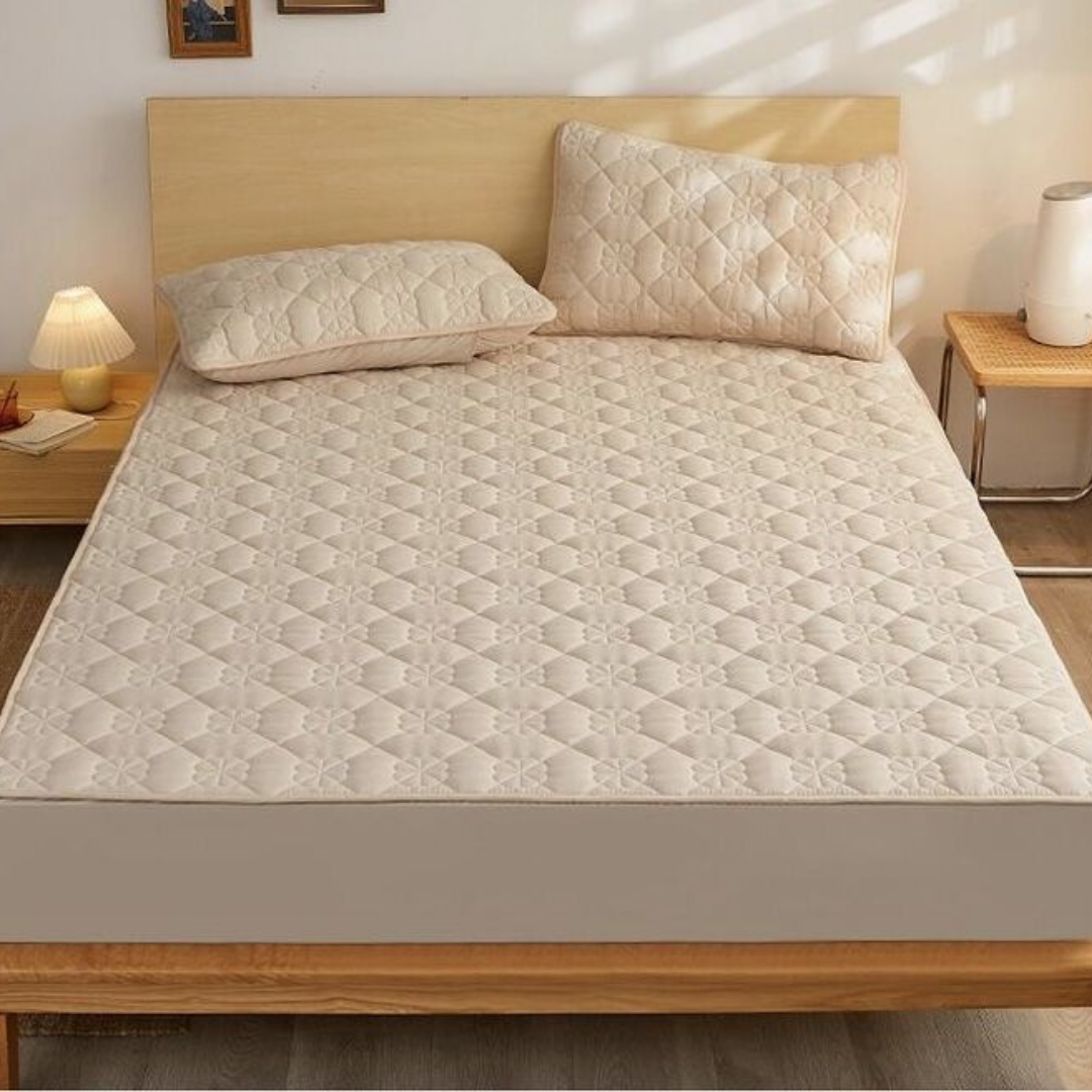 DreamBloom - Housse de matelas confortable + Taies d'oreiller