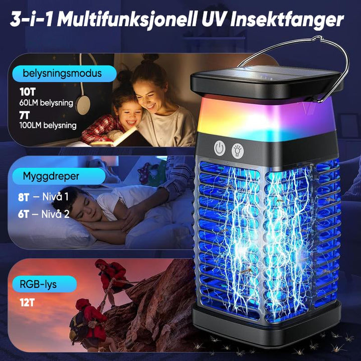 SolaTrap – Piège à moustiques solaire !