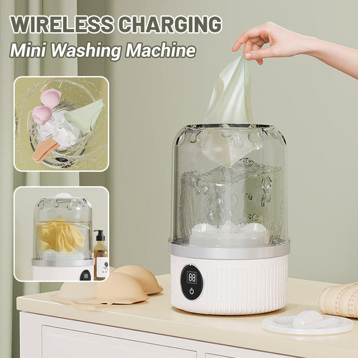 WashyGo Pro – Mini-machine à laver portable sans fil pour un usage partout !