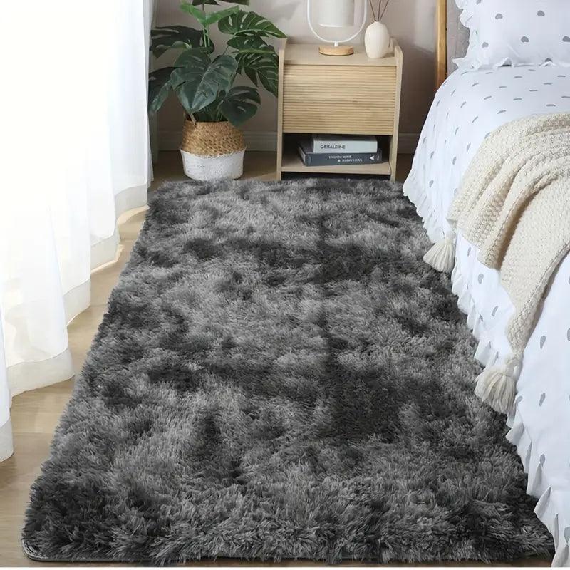 Tapis Doux | Design Tie-Dye | Antidérapant & Douillet | 80x120 cm