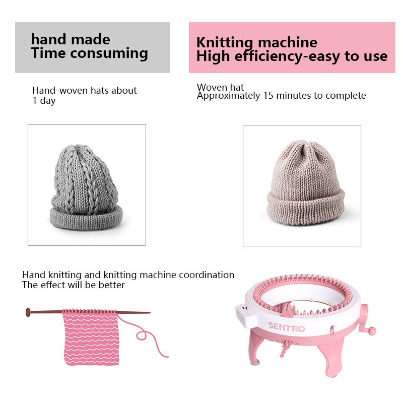 KnitEase™ – Machine à tricoter circulaire automatique