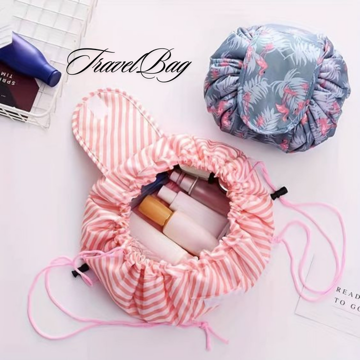 StyleSling - Trousse de maquillage avec cordon et grand volume