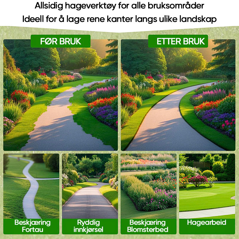 GardenEdge – Conception sans effort de bordures de gazon parfaites !