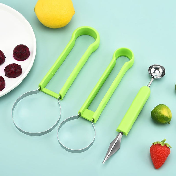 1+1 GRATUIT | JuicyCut - Outil de fruits 4 en 1