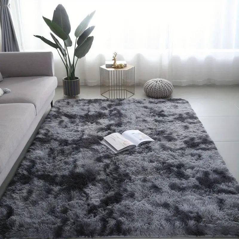 Tapis Doux | Design Tie-Dye | Antidérapant & Douillet | 80x120 cm