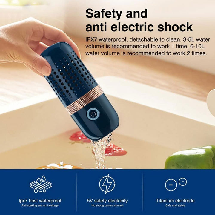 PureSplash – Lavez vos fruits et légumes instantanément d'une simple pression sur un bouton