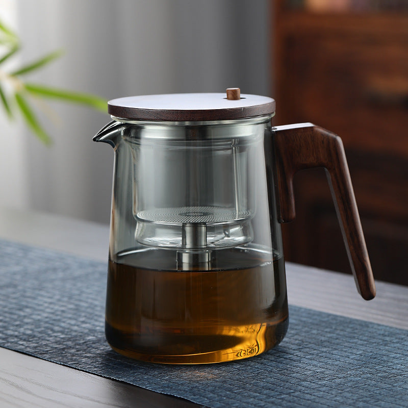 Tealuxe - Théière élégante en verre avec infuseur