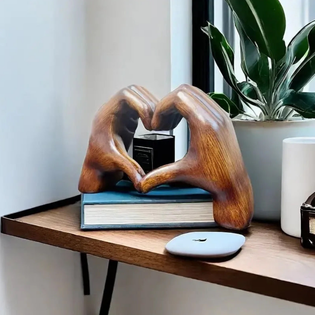 Lave-mains hjerteformet dekorationspynt