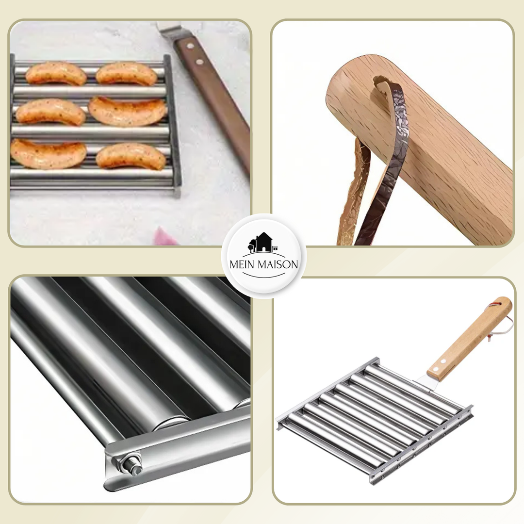 GrillRoll – Fait tourner les saucisses. Crée une ambiance.