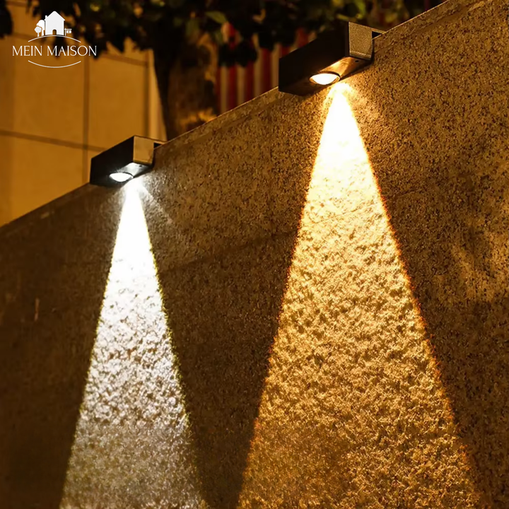 Solario Lampe de Jardin | LED Solaire | Lumière Chaude & Colorée | Étanche IP65